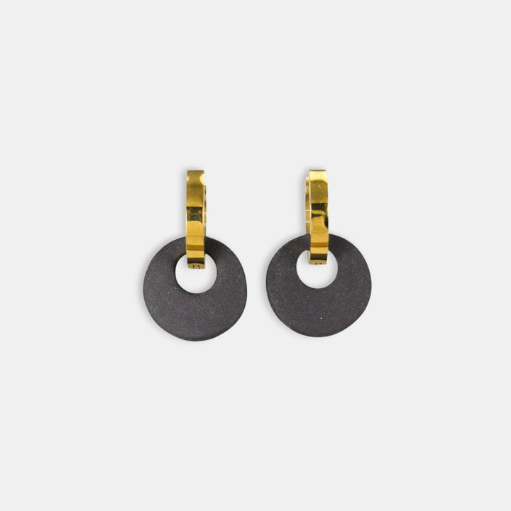 "Anette" Hoops With Charms Mini