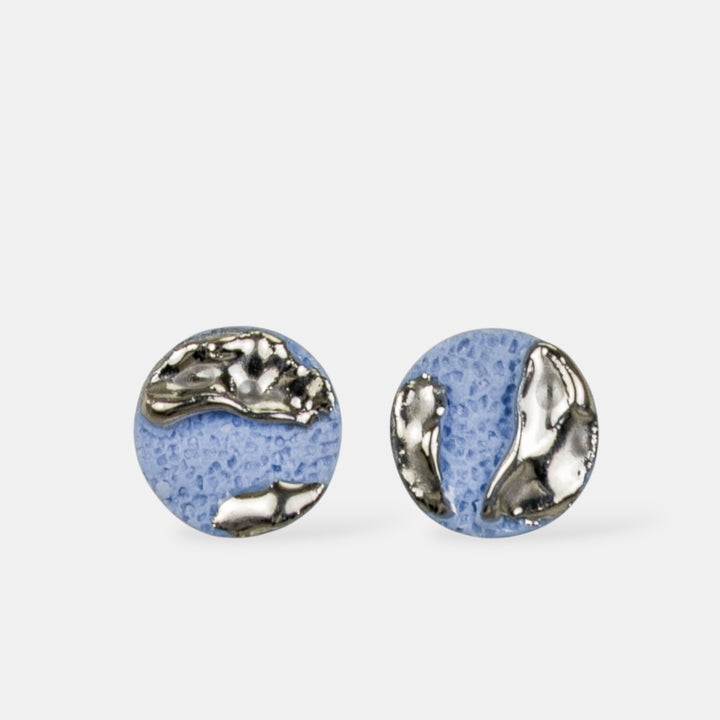"Nimai" porcelain earrings