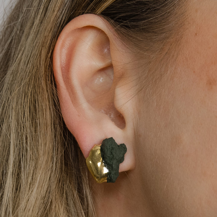 "Frankie“ vienetiniai porceliano auskarai