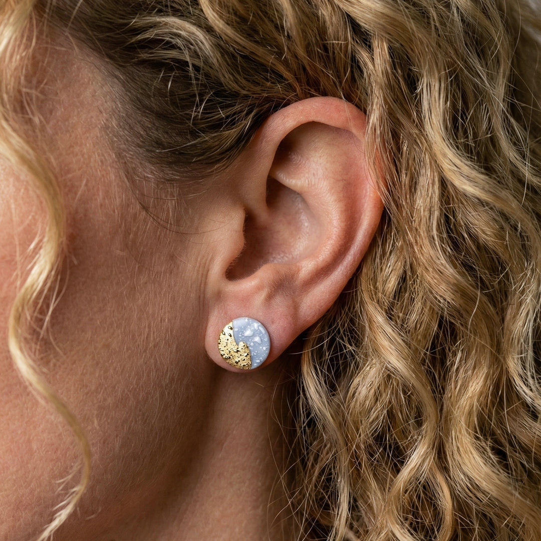 "ELYSIA" porcelain earrings