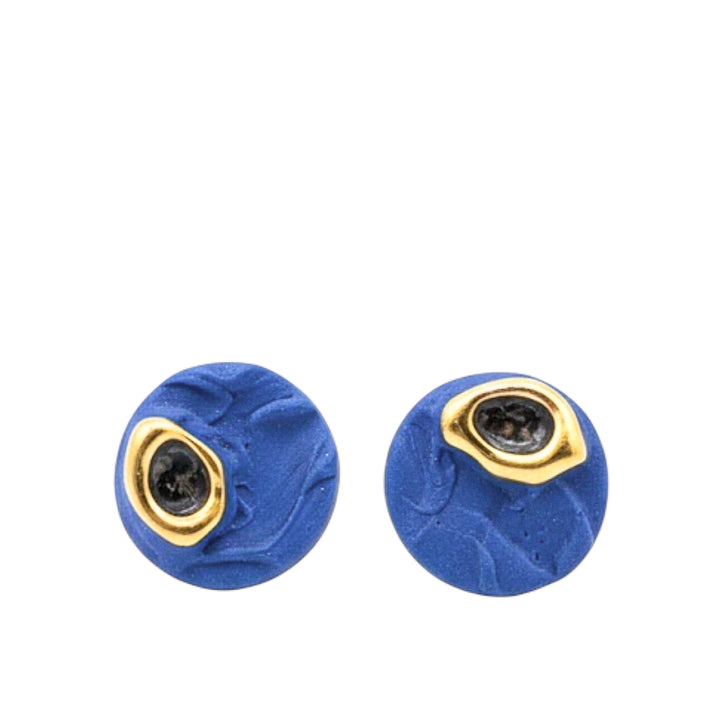 "Ekika" porcelain earrings