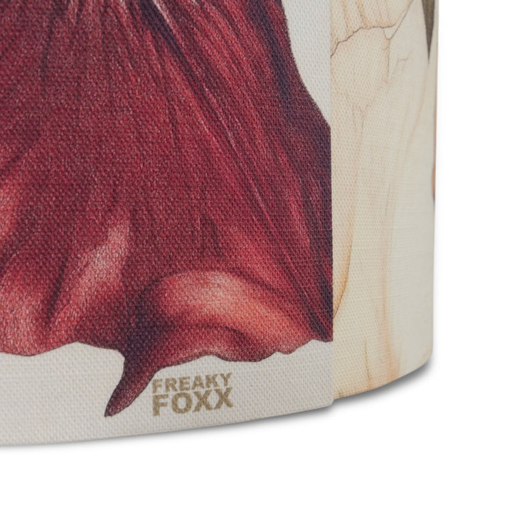 Burgundy Iris - Floral Lampshade