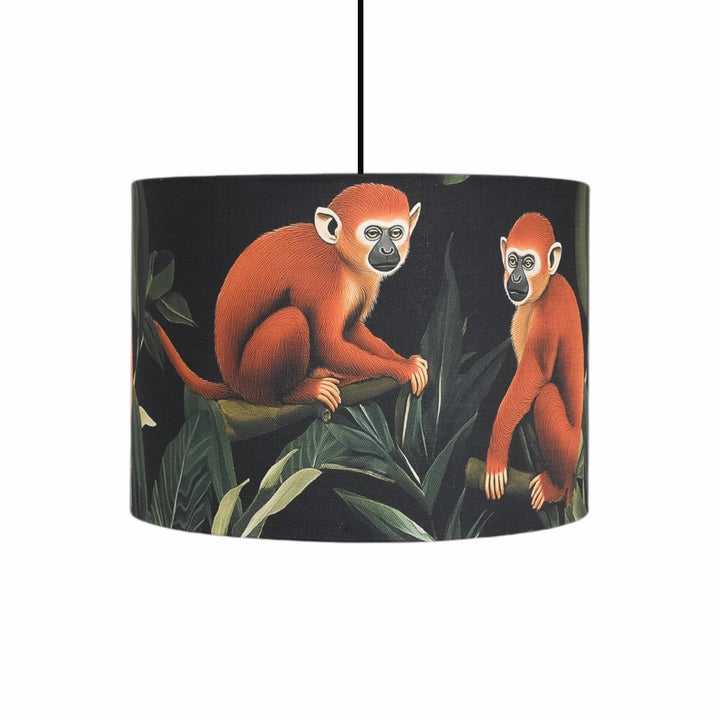 Tropical Monkeys - Animal Lampshade