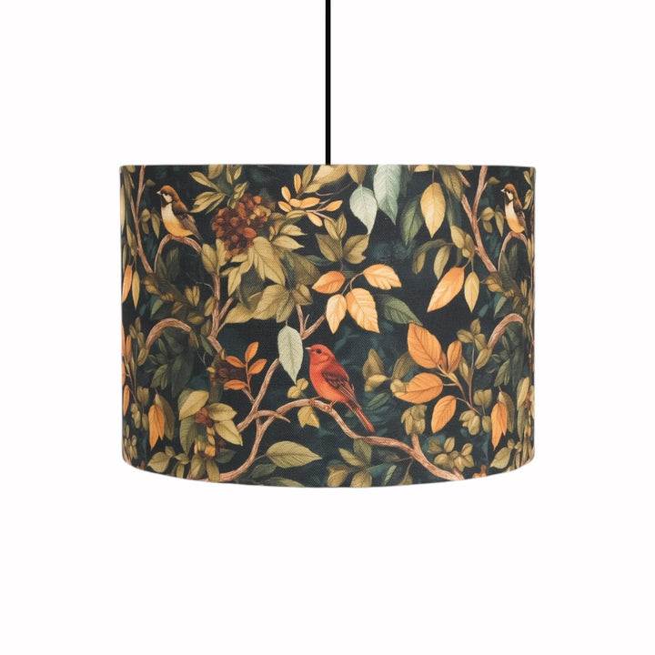 Autumn Birds - Nature Lampshade