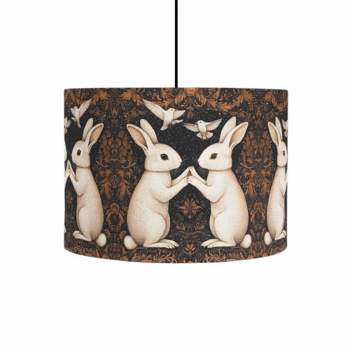 Enchanted Hares - Rabbits Lampshade ⌀30