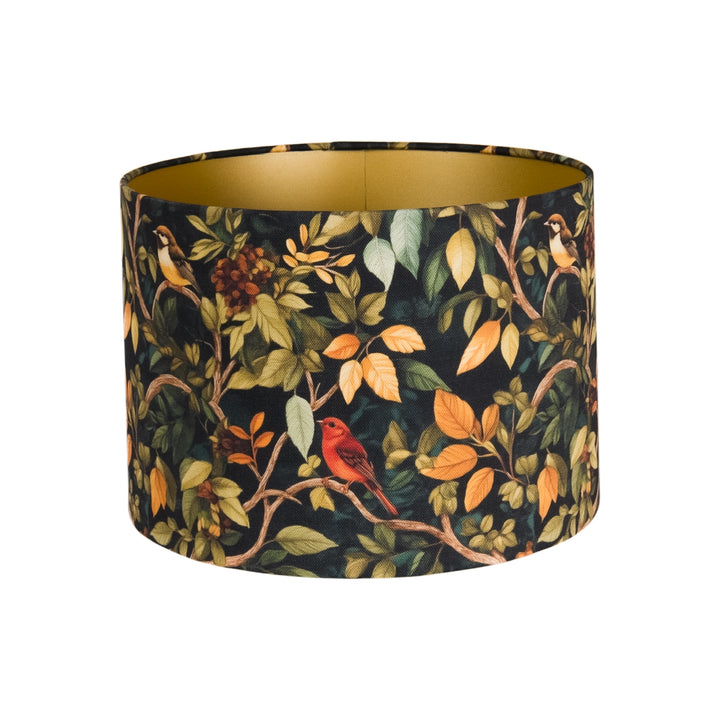 Autumn Birds - Nature Lampshade