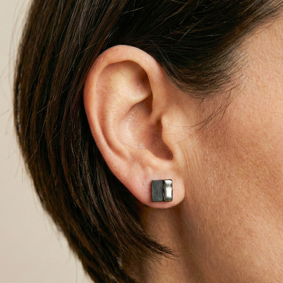 "Deka" porcelain earrings