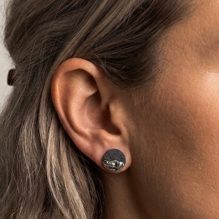 "Fortuo" porcelain earrings