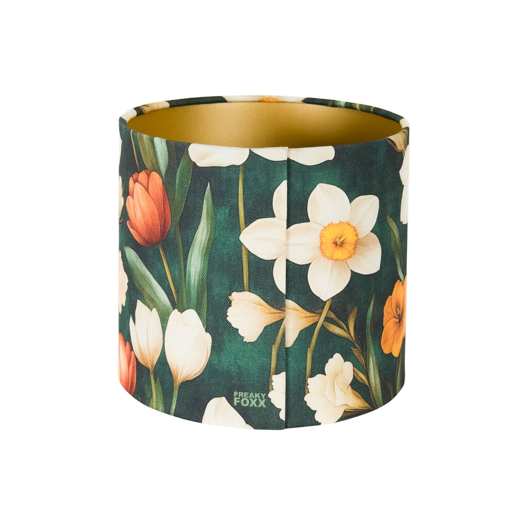 Golden Daffodils - Floral Lampshade ⌀20/30