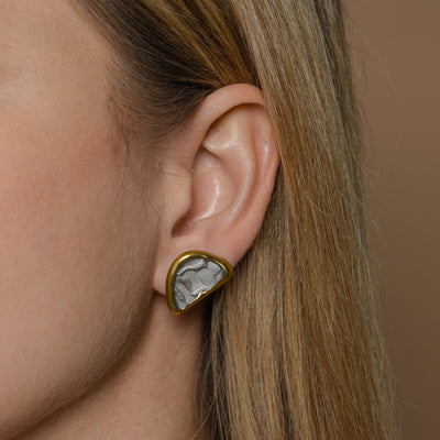 "Helena" porcelain earrings