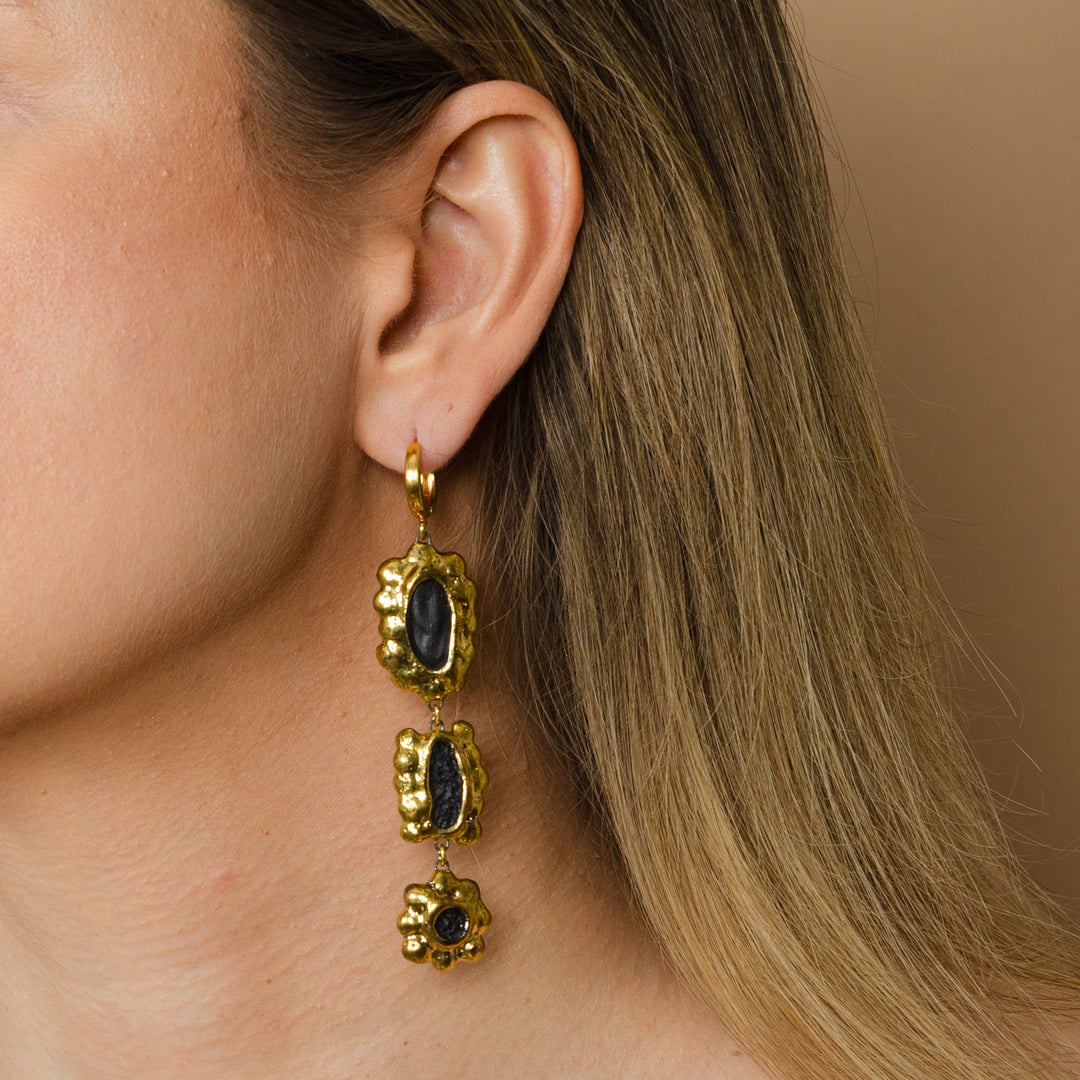 "Meya" Porcelain Earrings
