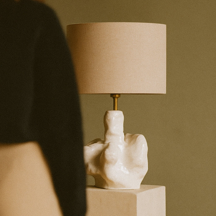 Veda Stoneware Lamp