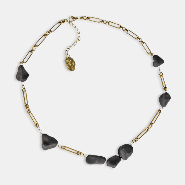 "Malaika" porcelain necklace