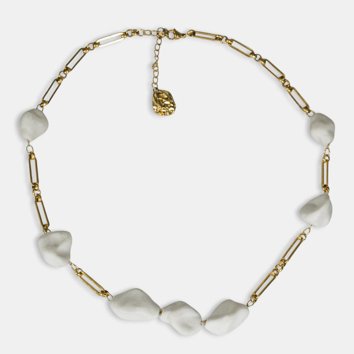 "Kalleno" porcelain necklace
