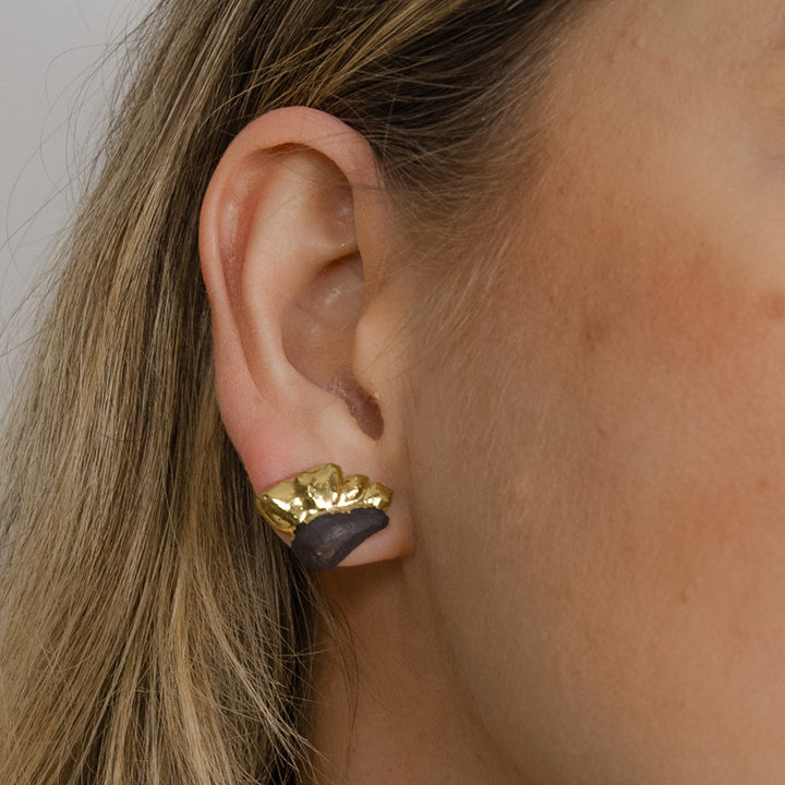 „Molly“ vienetiniai porceliano auskarai