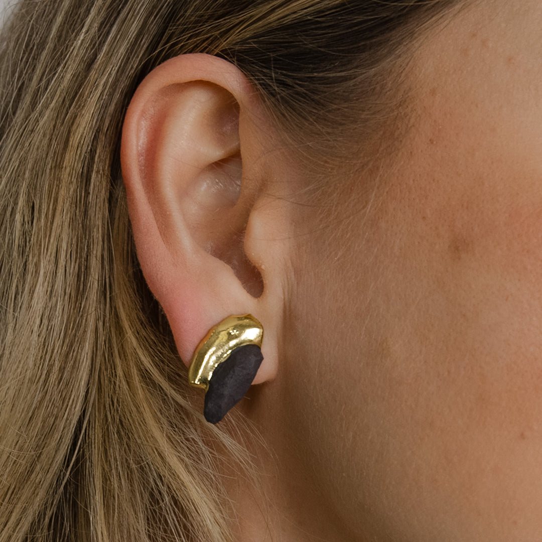 „Nia“ vienetiniai porceliano auskarai