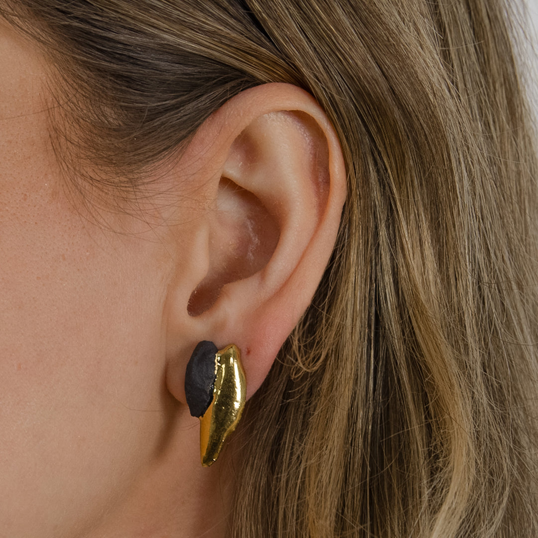 „Nia“ vienetiniai porceliano auskarai