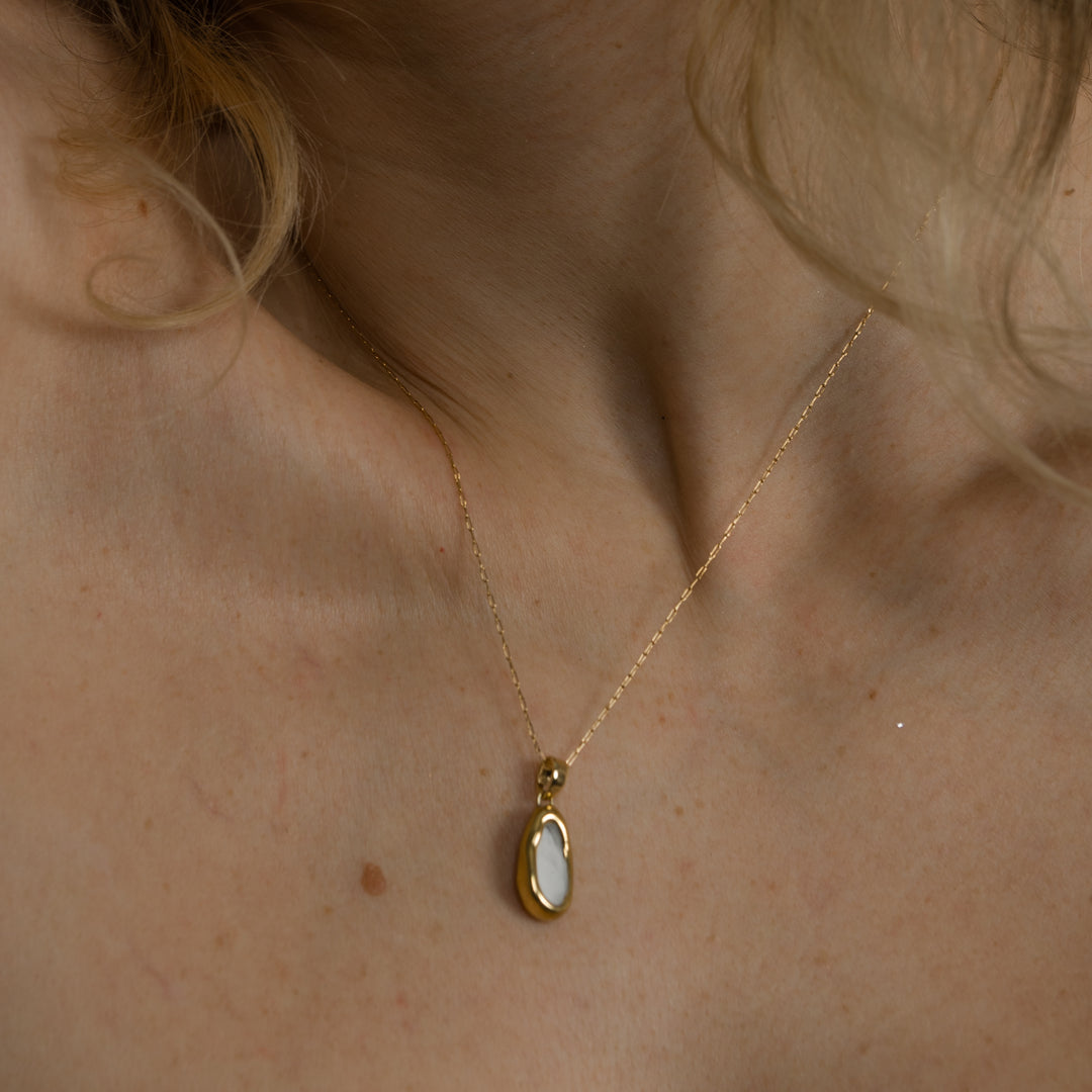 "Eline" porcelain necklace