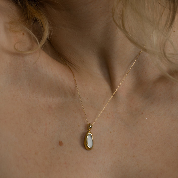 "Eline" porcelain necklace