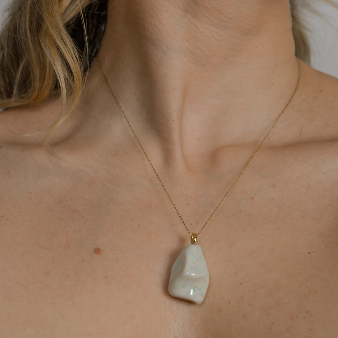 "Zula" porcelain necklace