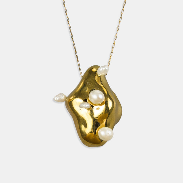 "Daphne" porcelain necklace