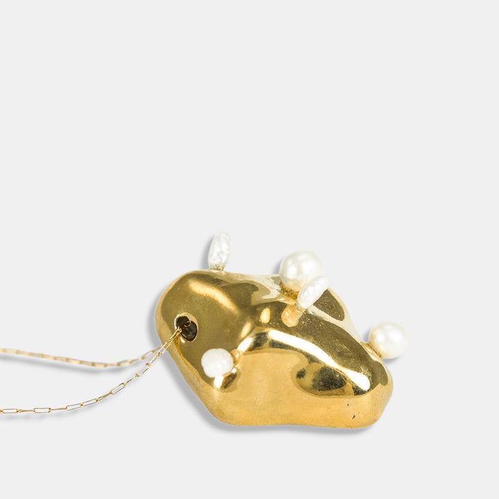 "Daphne" porcelain necklace