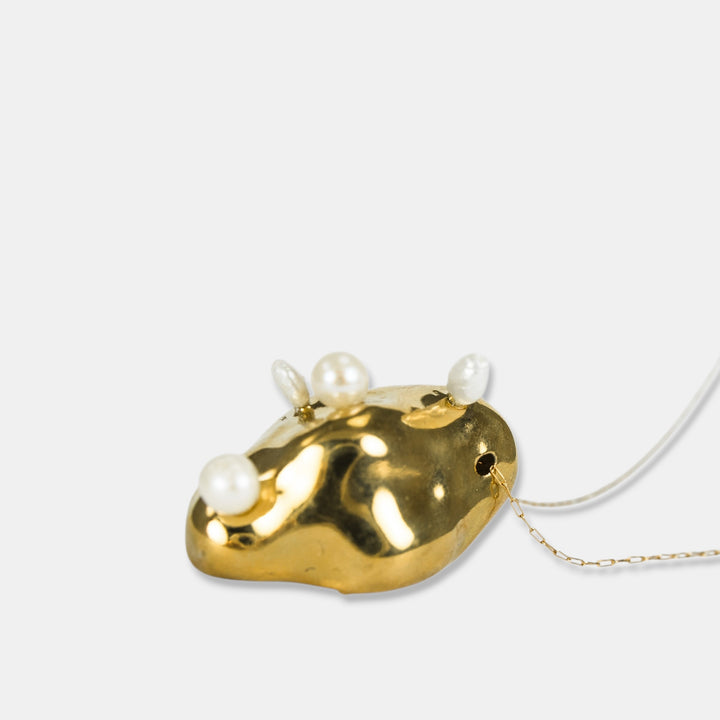 "Daphne" porcelain necklace