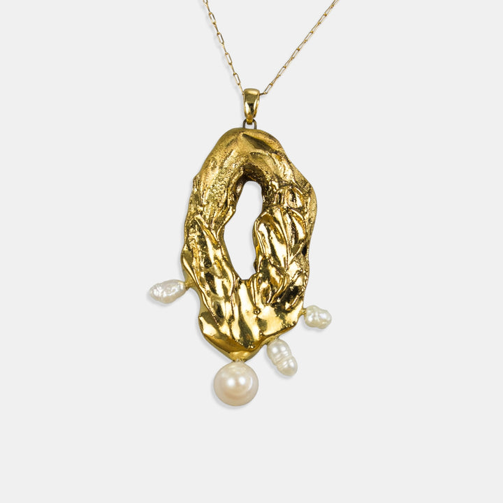 "Olicia" porcelain necklace