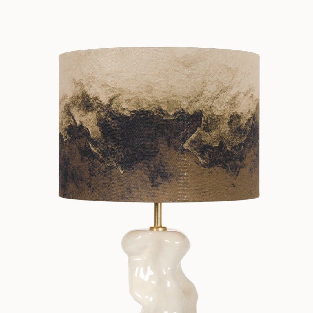 Silent Peaks - Abstract Lampshade ⌀20/30