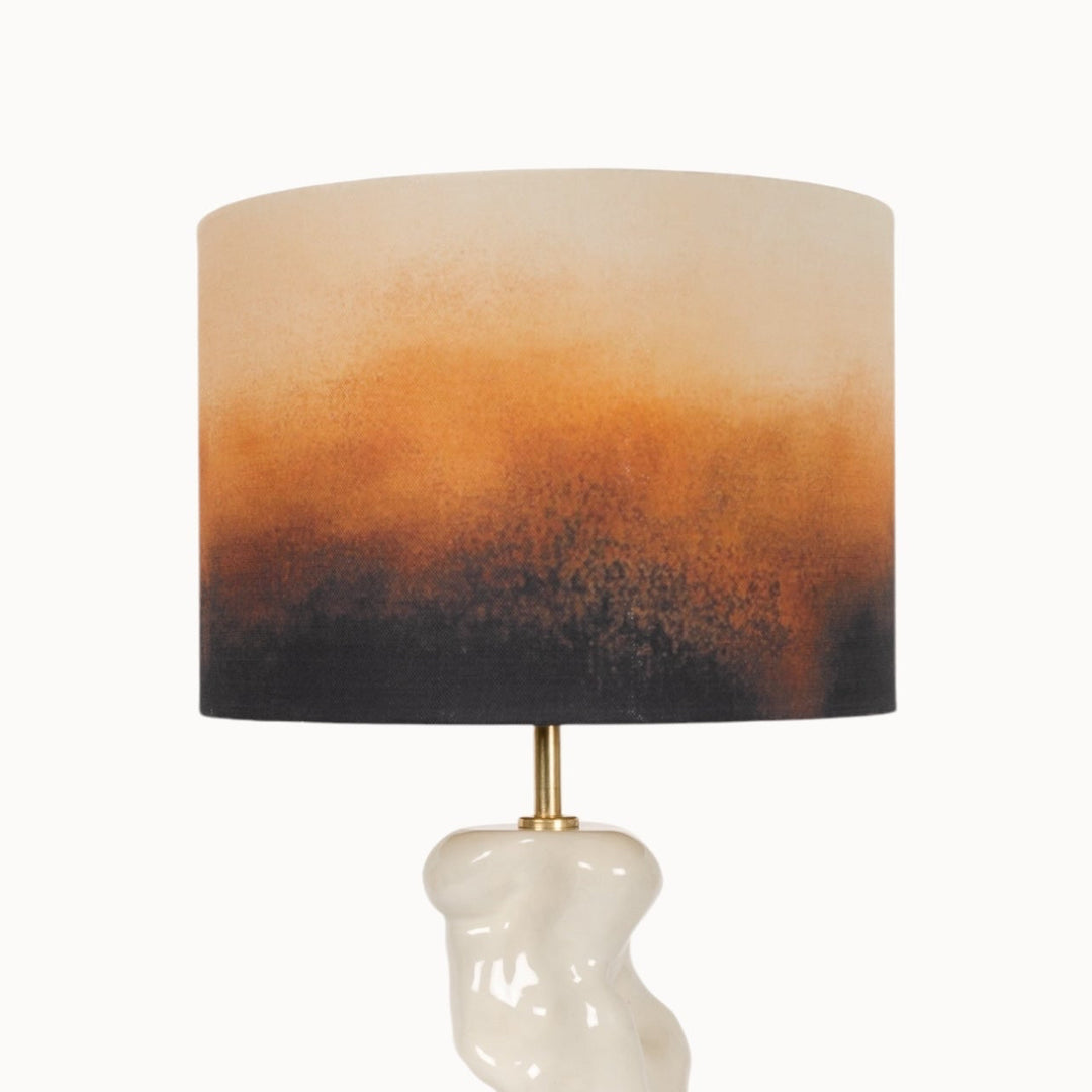 Golden Lava - Abstract Lampshade ⌀20/30