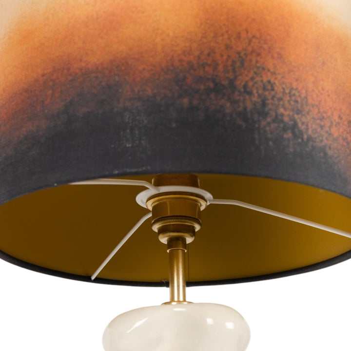 Golden Lava - Abstract Lampshade ⌀20/30