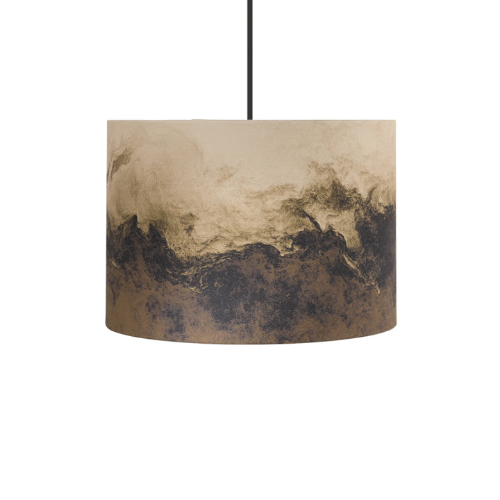 Silent Peaks - Abstract Lampshade ⌀20/30