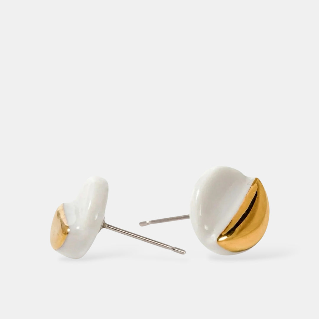 "Mubina" porcelain earrings