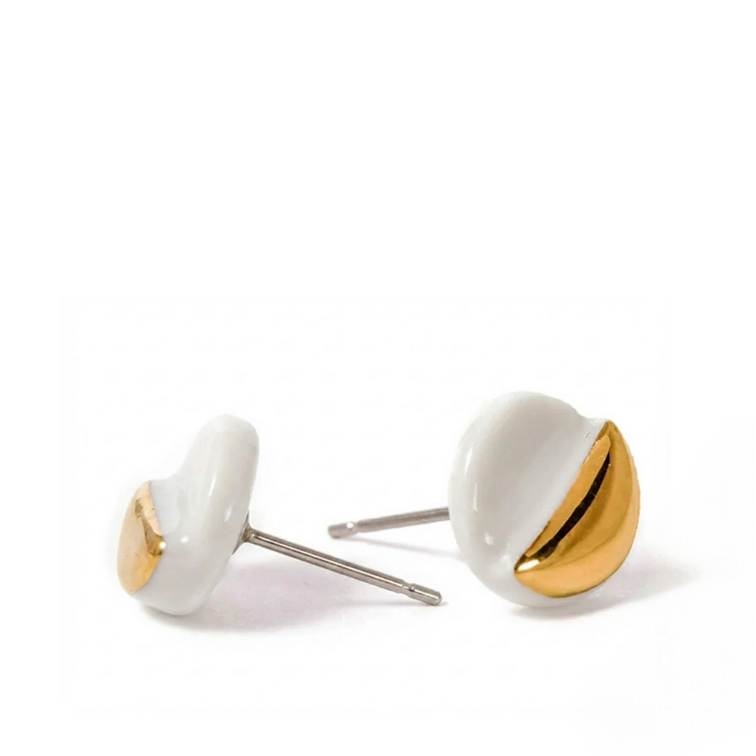 "Mubina" porcelain earrings
