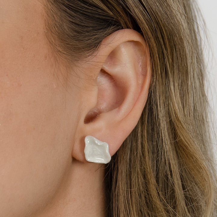 "Sabella" porcelain earrings