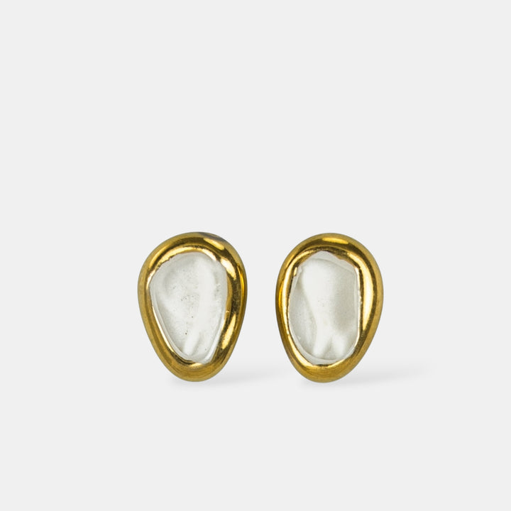 "Isabella" porcelain earrings