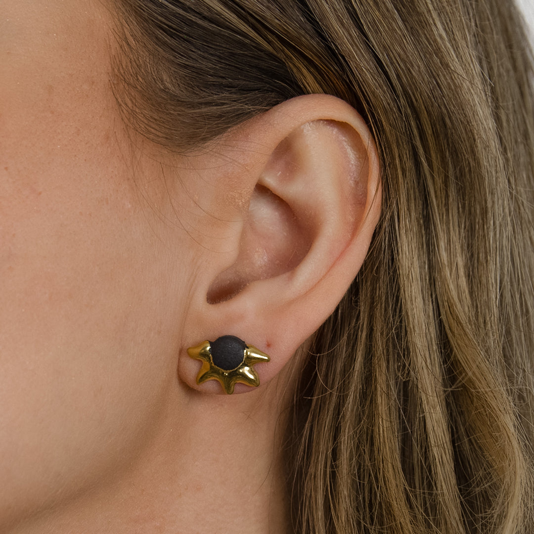 "Verity" porcelain earrings