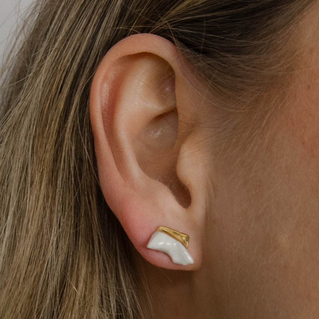 „Darice“ vienetiniai porceliano auskarai