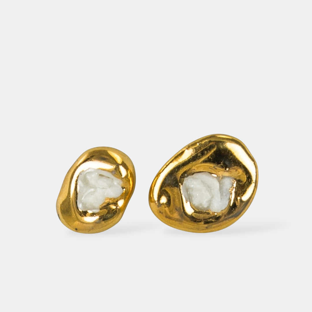 "Ghita" vienetiniai porcelianiniai auskarai