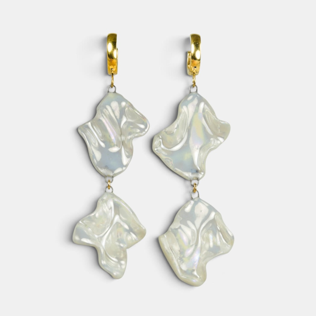 "Simone" Porcelain Earrings