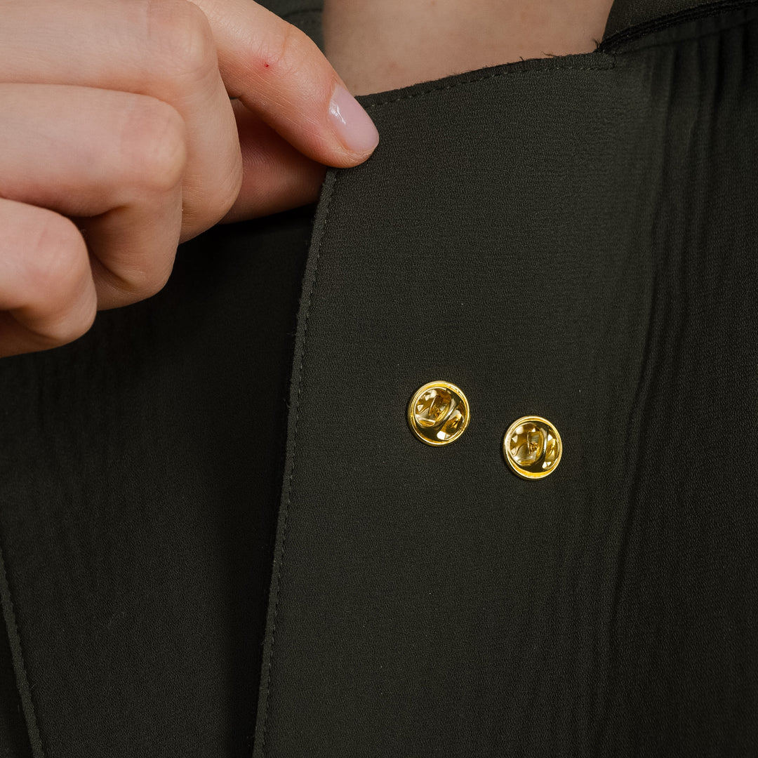 "Farah" porcelain brooch