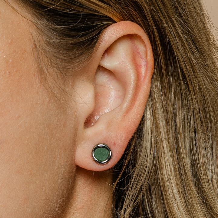 "Joan" porcelain earrings