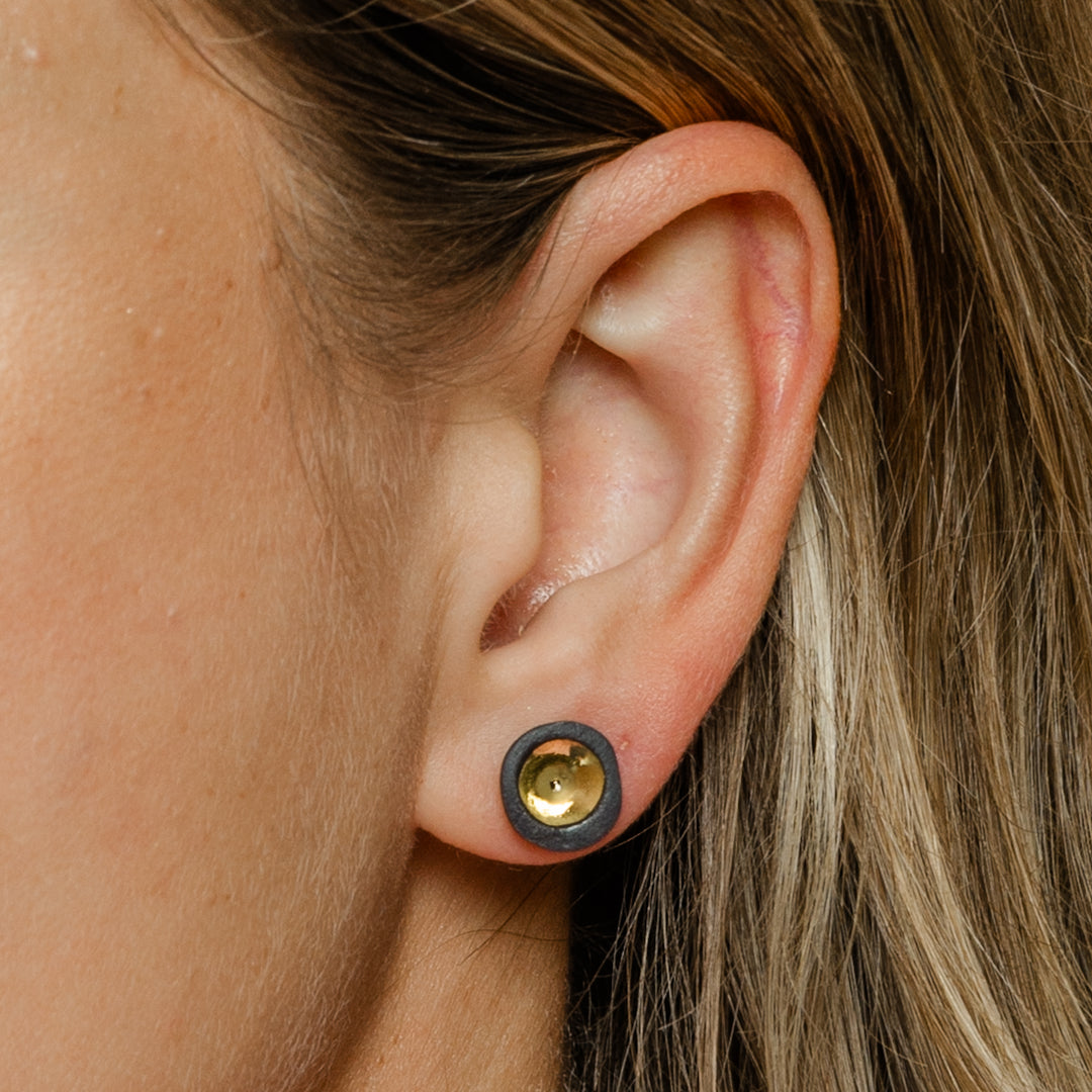 "HILDA" porcelain earrings