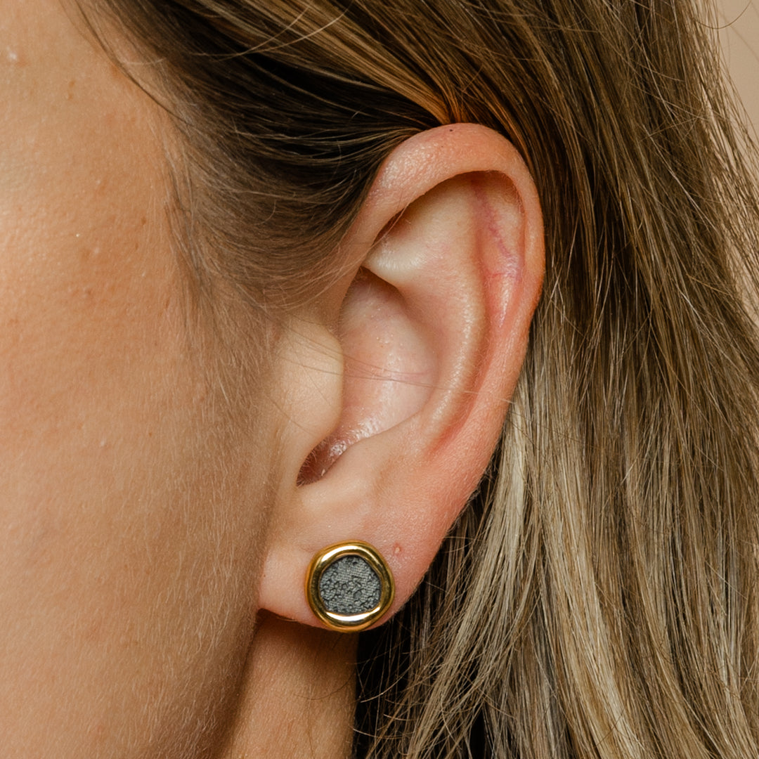 "Nana" small porcelain earrings