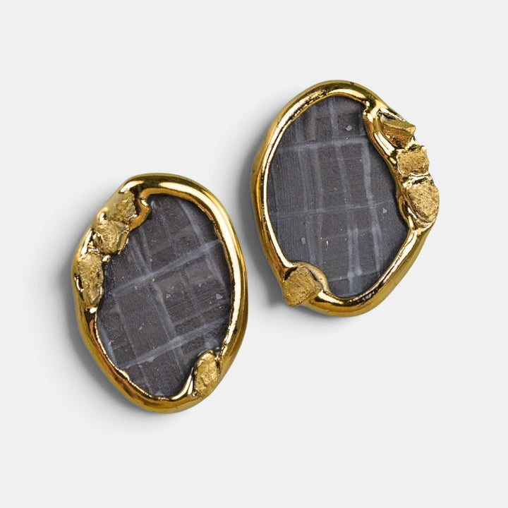 "Petra" porcelain earrings