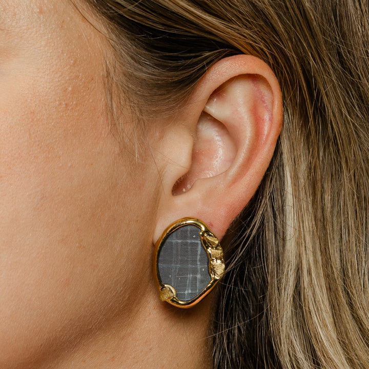"Petra" porcelain earrings