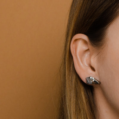 "Darice" ooak porcelain earrings