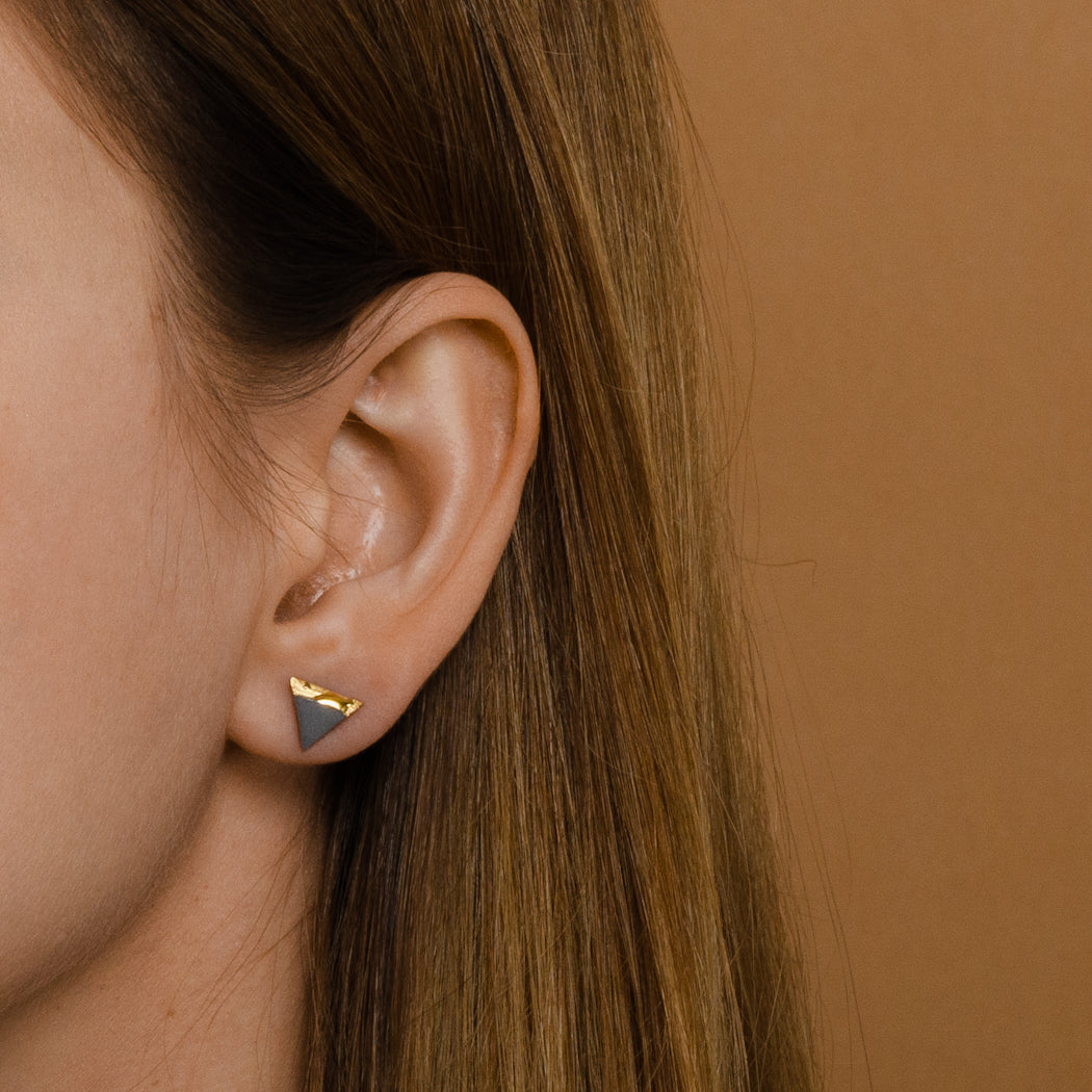 "Mio" porcelain earrings