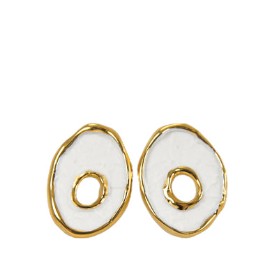 "Letitia" porcelain earrings