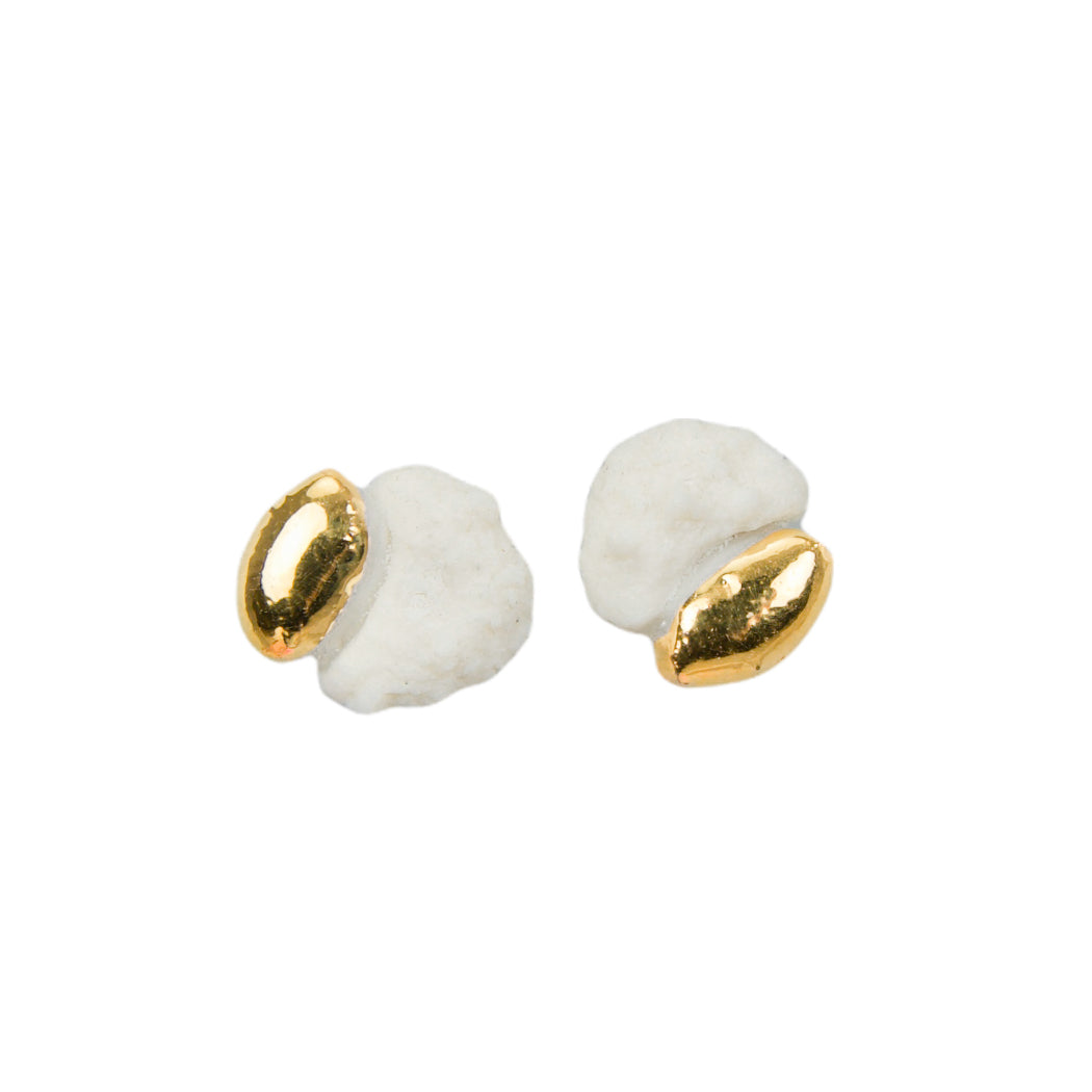 "Nima" ooak porcelain earrings